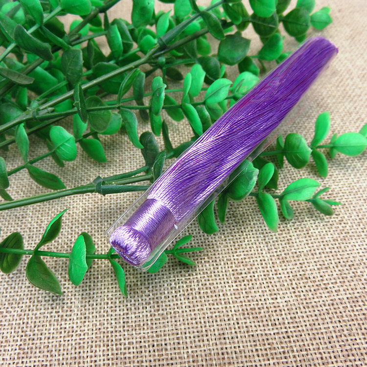 Standard 12cm Chinese Knot Pendant Tassel Handmade DIY Chinese Knot Pendant Accessories Hanging Spike Semi-finished Products