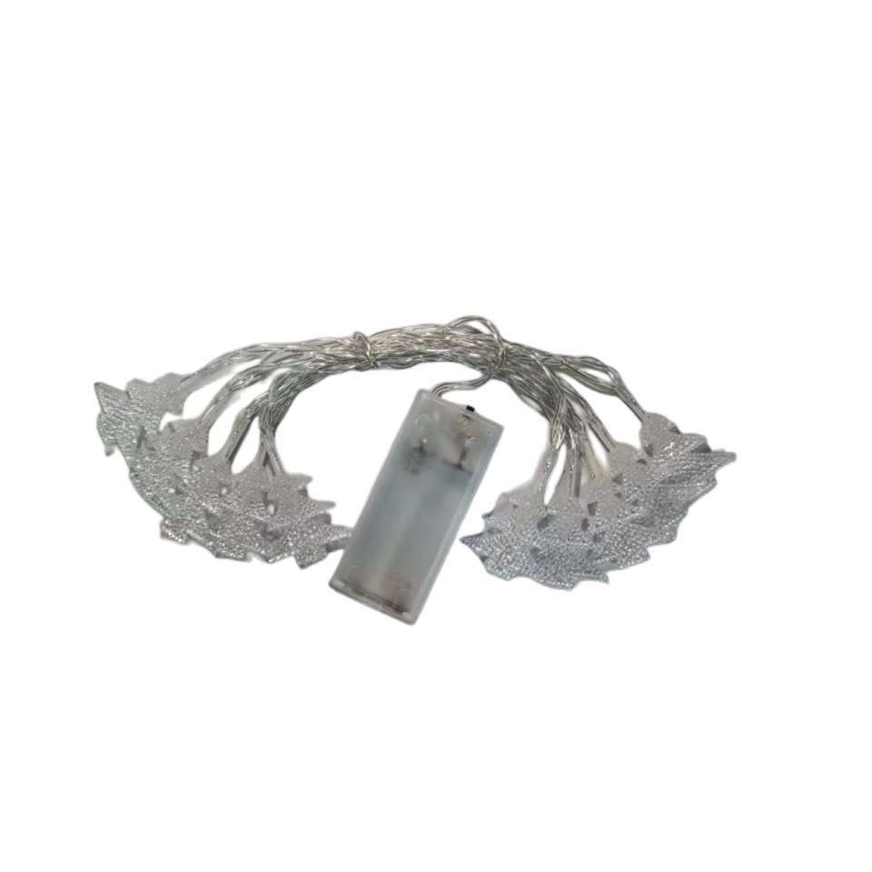 Small Christmas tree lights decorative lamp string battery box string Christmas holiday lights string outdoor LED lights
