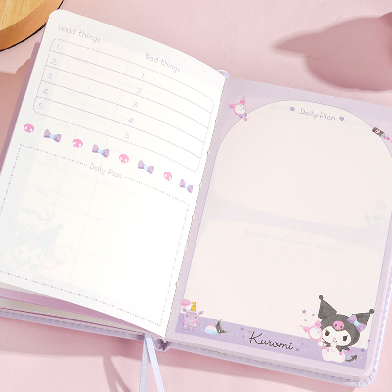 Sanrio coolomi stationery gift box suit hand book Yugui dog primary school student cute girl heart notebook