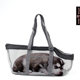 Cat has a trick panoramic breathable dog out pet bag large capacity portable dog bag portable folding cat bag can be fixed