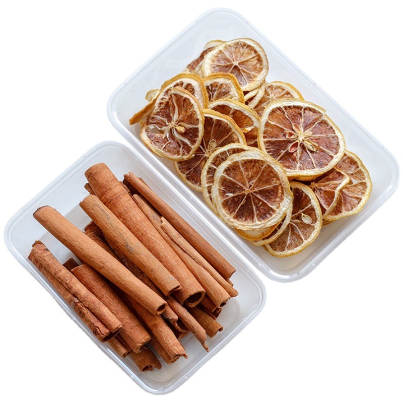 Meimuer DIY hand-dried lemon slices for decoration without fire cinnamon aromatherapy production material box