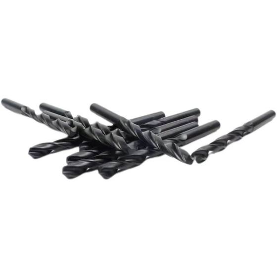 Twist drill HSS high speed steel straight shank hardness 59 drill aluminum iron copper woodworking special drill wholesale 1-25mm