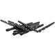 Twist drill HSS high speed steel straight shank hardness 59 drill aluminum iron copper woodworking special drill wholesale 1-25mm