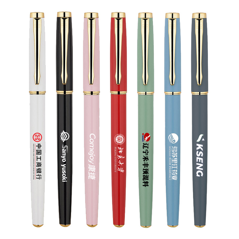 Black gel pen business gifts metal sign pen advertising gifts pen can do logo pen wholesale