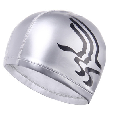 Shenyu PU swimming cap waterproof elastic swimming cap ear protection long hair men and women waterproof head multi-color
