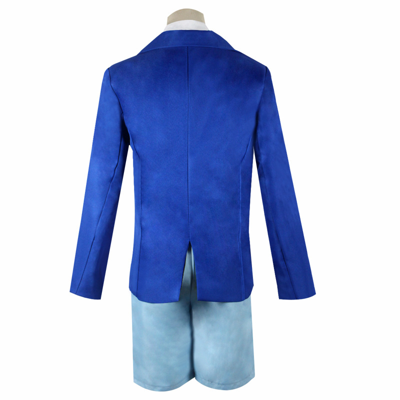 Detective Conan cos Kudo Shinichi Costume Halloween cosplay Costume Male School Uniform