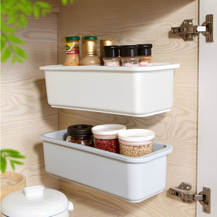 Pull-out Cabinet Storage Box Bathroom Narrow Gap Storage Rack Kitchen Wall-mounted Shelf
