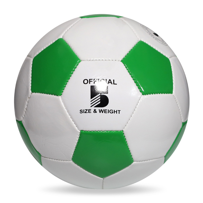 1.6mm grön och vit fotboll Image