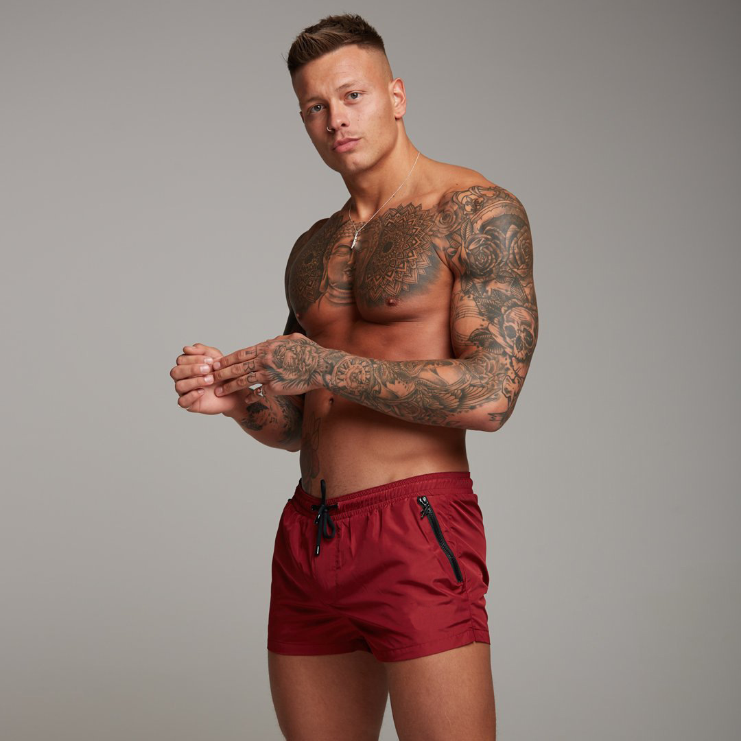 Cross-border New Summer Foreign Trade Sweat-absorbent Quick-drying Sports Pants Fitness Running Slim-fit Shorts Men's Shorts