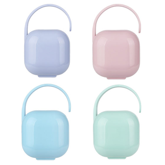 Pacifier storage box infant pacifier box plastic pacifier box bite box portable maternal and child supplies wholesale