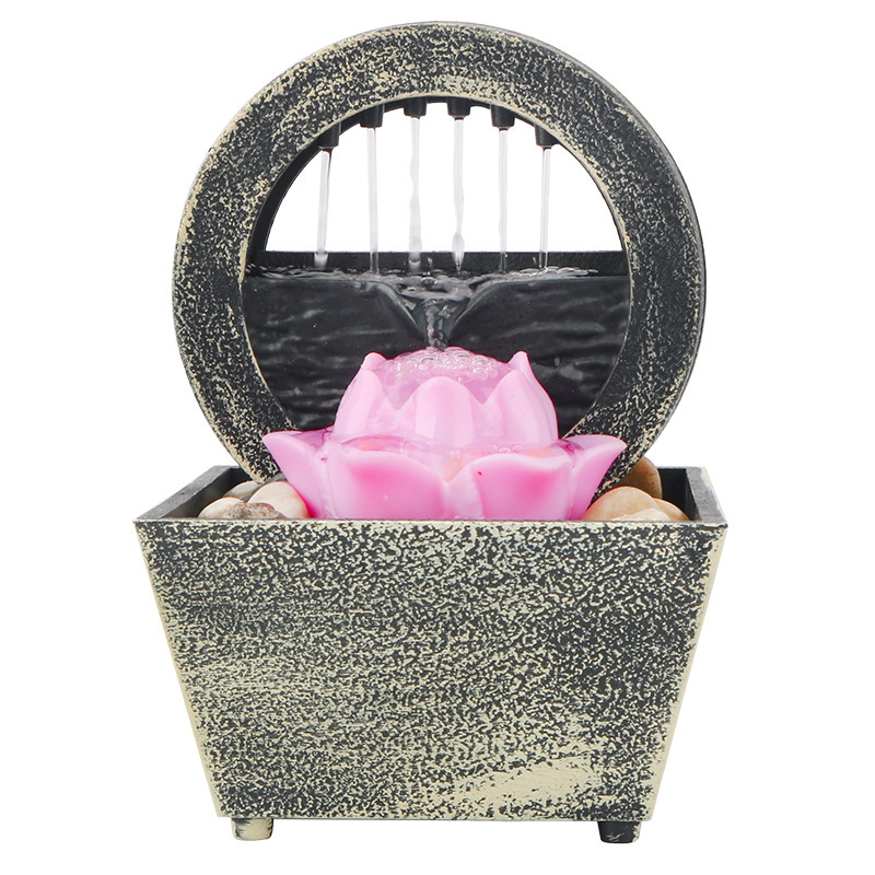 Rockery Water Fountain decoration restaurant Tea Bar Club decoration decoration living room office indoor desktop crafts