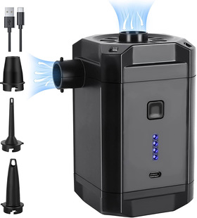 5000mAh foot capacity square outdoor camping swimming ring air cushion bed wireless electric air pump