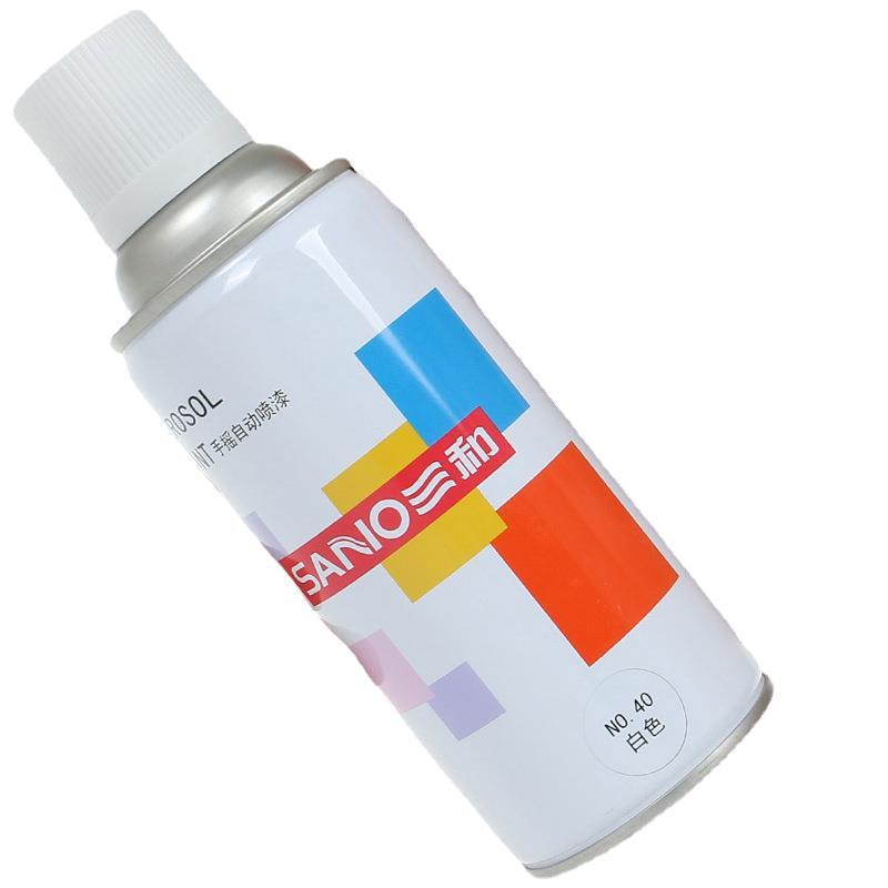 Full box three and self-painting hand mechanical repair metal anti-rust black and white red color change paint graffiti free shipping