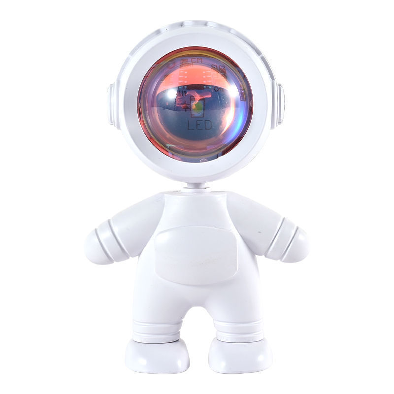 Robot sunset light astronaut sunset atmosphere photo spaceman Sunset night light Peter Pan sunset light
