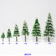 Building Sand Table Model Tree Scene Landscape Tree Mini Micro Landscape Small Tree Handmade Landscape Finished Plastic Cedar Tree