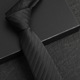 8cm black thick striped hand