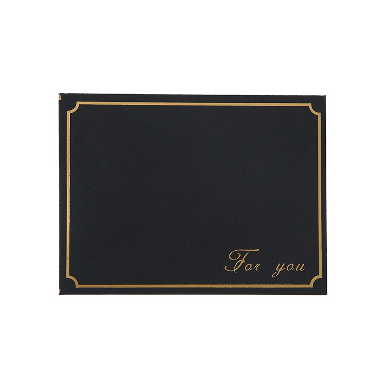 in stock Color European Color Gummed Invitation Letter Color Card Paper Envelope Fixed LOGO Printing Phnom Penh Envelope
