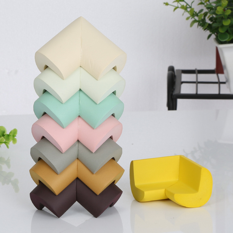 L-type right angle Children's Protective angle glossy thickened widened protective angle baby children's table corner protective angle
