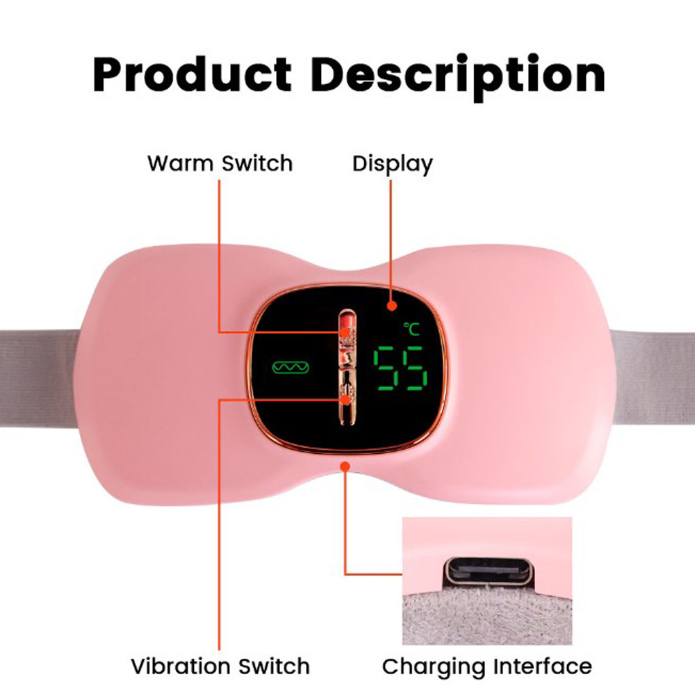 New warm Palace belt gift box cold heating aunt artifact girl menstrual menstrual dysmenorrhea electric massage artifact