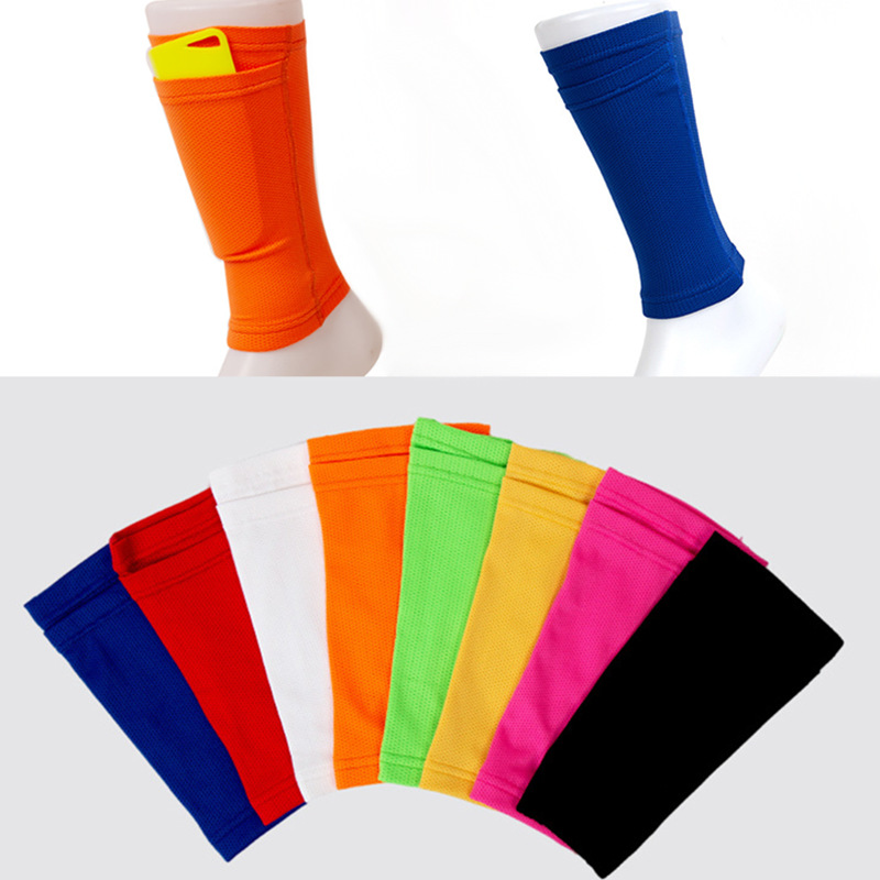 Distribution Leg Protector Socks Set Football Board Fixing Set Compression Belt Pocket Socks Children Adult Calf Protector
