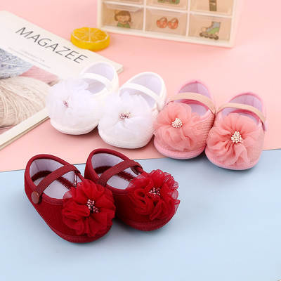 Girls Children's Shoes Baby Girls Spring and Autumn New Baby Step Shoes One-year-old Baby Girl Strength Baby Shoes Toddler Soft Sole