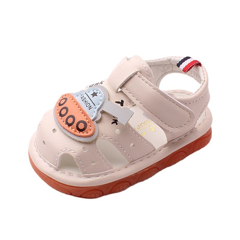 Summer new Whistle Boys sandals 0-1-2 years old tendon bottom children's shouting shoes female baby shoes wholesale 2703