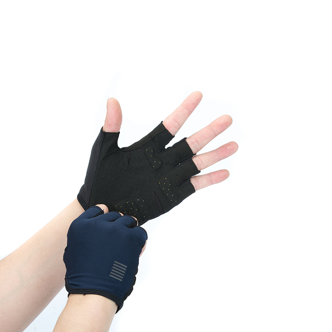 YKYWBIKE Cross-border Universal Breathable Lycra XRD Shock Absorbing Riding Half Finger Gloves Multicolor  Independent Station_voghion.com