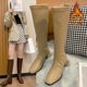 But Knee Long Boots Women's 2023 Autumn and Winter New British Style Fashion Small Body-Slimming High Heel Knight Women's Boots