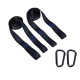 2 2-meter double-ring blue + black buckle 2