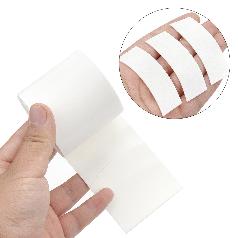 Factory spot wholesale 110 pieces of eyelash grafting paste eyelash isolation sticker gasket pe foam eye paste eyelash