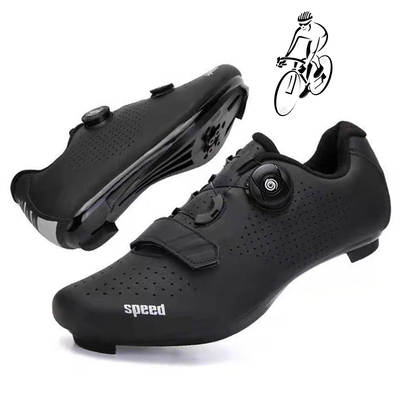 Cross-Border New Road Lock shoes cycling shoes men and women Mountain Lock shoes bicycle shoes outdoor booster bicycle shoes