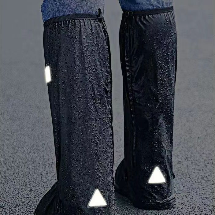 Rainproof shoe cover men's and women's high-tube shoe cover thickened non-slip riding outdoor snow-proof waterproof sand-proof shoe cover manufacturers wholesale