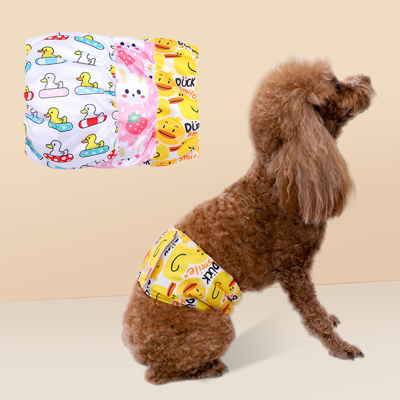 Cross-border new male dog physiological pants washable diapers dog anti-harassment courtesy belt small dog pet supplies factory