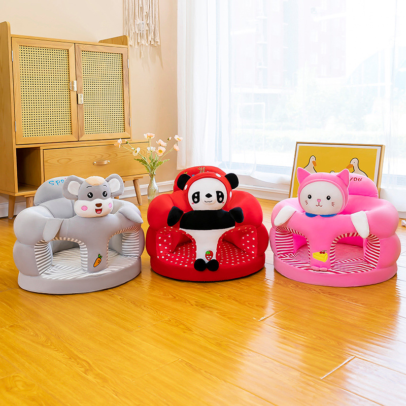 Baby Learning Chair Anti-rollover Baby Sofa 3-18 Months Training Chair Sitting and Learning Artifact Release Hands