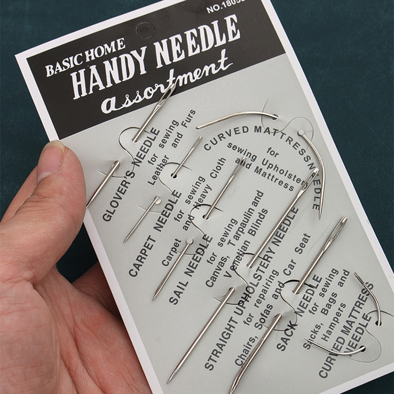 Multifunctional needle handmade DIY leather tool sewing needle special-shaped needle hand sewing needle curved needle sack needle