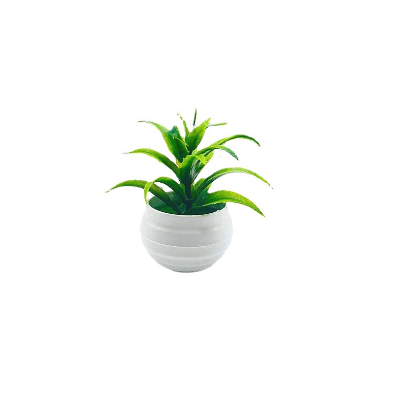Artificial potted fleshy gladiolus gypsophila small potted fake flower potted artificial flower small ornaments cross-border direct supply