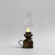 Swing brush copper base kerosene lamp