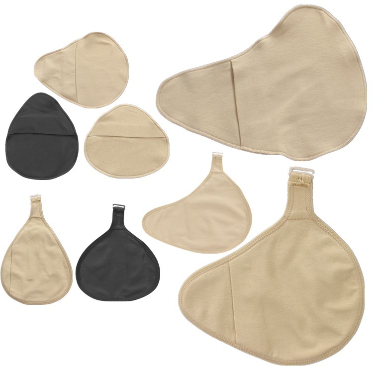 Daifa Cotton Protective Case Sweat Absorbing Breathable Lightweight Silicone Breast Bag Bra Underwear Women's Grass Seed Breast Hook