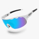 923#1 White Black Polarized Blue