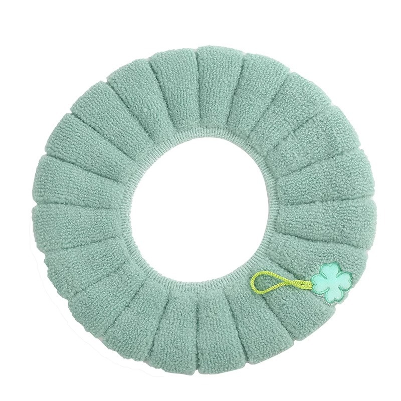 Toilet seat cushion warm Four Seasons universal toilet seat cushion O-type thickened toilet cover autumn and winter toilet seat cushion toilet cover