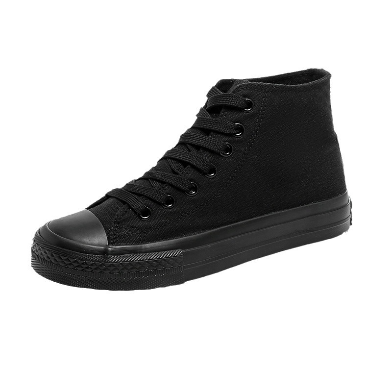 Classic New high-top shoes versatile student board shoes 1970s replica spring and summer canvas shoes for women