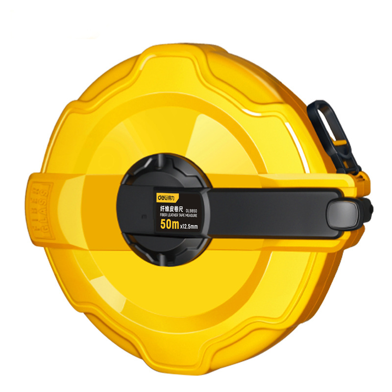 Deli tool long glass fiber cassette tape measure playground land survey plate soft ruler DL9810 20 30 50