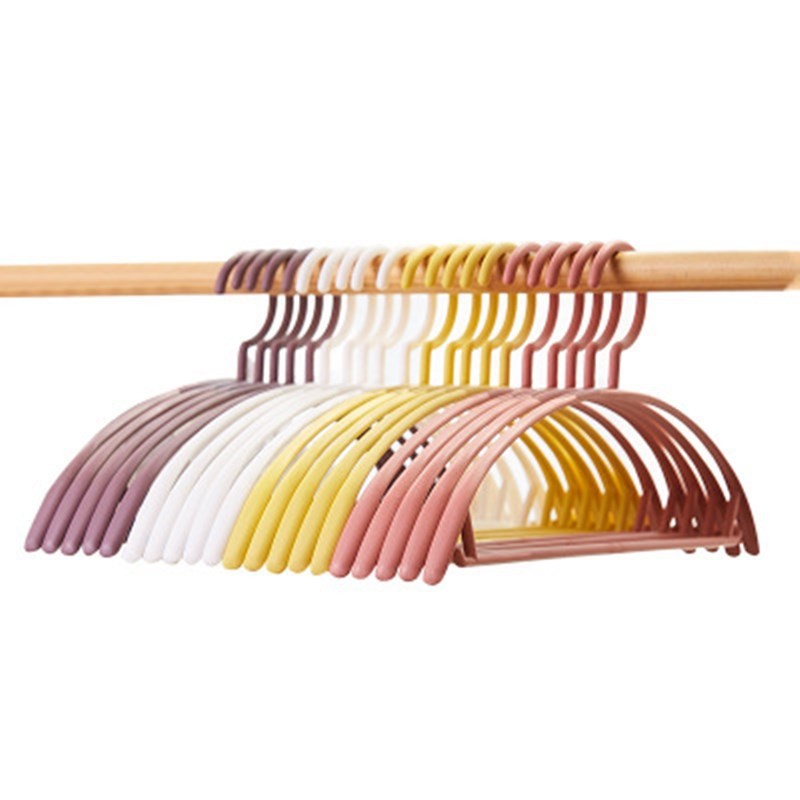Semi-round Seamless Clothes Hanger Household Clothes Hanging Can't afford to pack Clothes Hanging Rack Clothes Hanging Support Anti-slip Rack Clothes Rack Clothes Support
