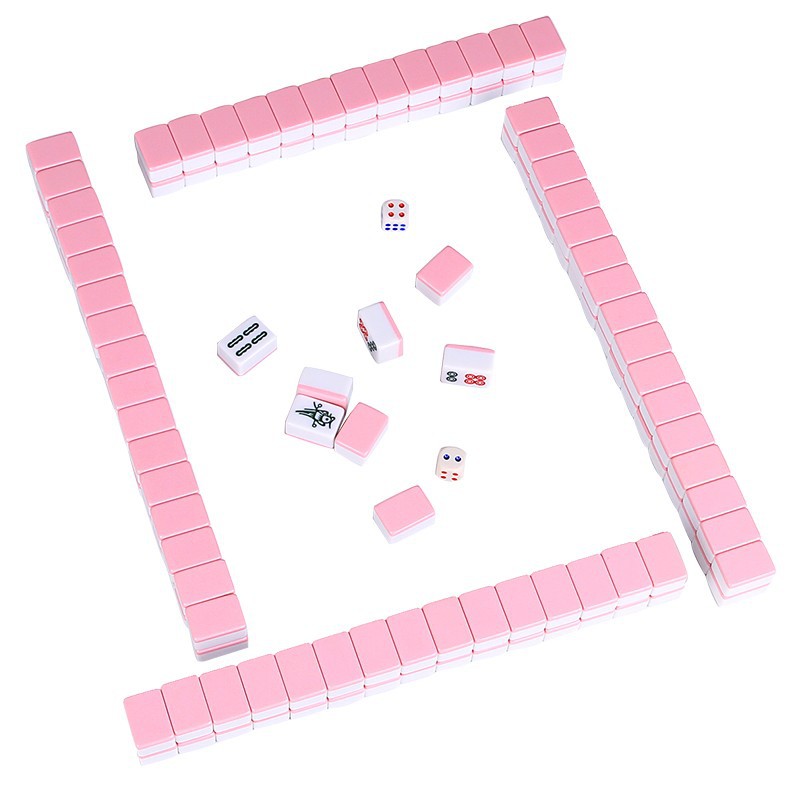 New 26mm mini Mahjong Travel Portable Student Dormitory Carry mini Pocket Small Mahjong Tiles