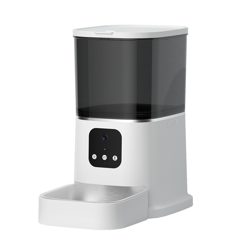 Pet Intelligent Feeder Dog Feeder Timing Quantitative 6L Feeder wifi Cat Automatic Feeder