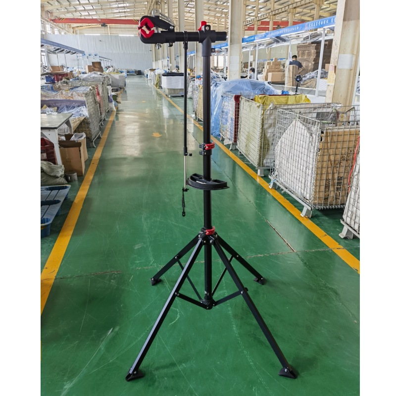 Bicycle repair rack mountain bike frame folding quick-release display rack bicycle repair workbench manufacturers