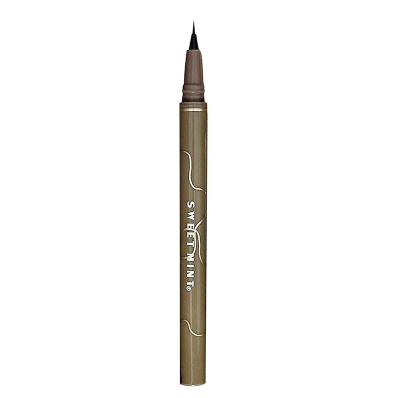 SWEET MINT slim eyeliner novice lower eyelash lying silkworm pen carved eyeliner glue pen female waterproof non-blooming