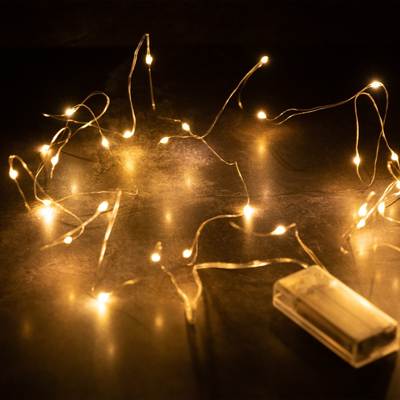 No.5 2 3 Battery Box led copper wire lamp string outdoor Christmas products holiday wedding decoration leather wire string lamp