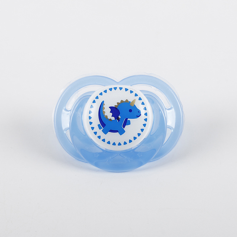 Factory wholesale baby pacifier cartoon animal silicone sleeping pacifier newborn baby pacifier