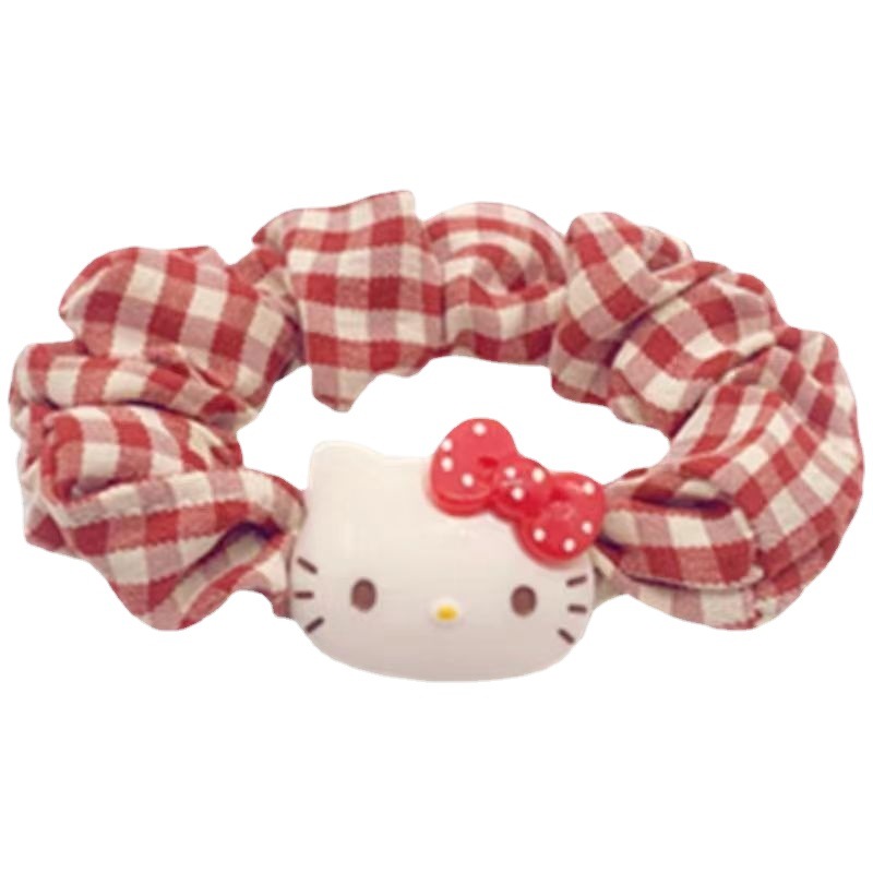Spring New cute cartoon large intestine hair band Yugui dog melody tie balls ponytail hair rope simple all-match